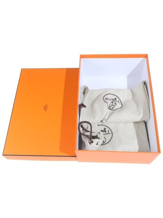 Hermes Platform Sandals Brown main image 4
